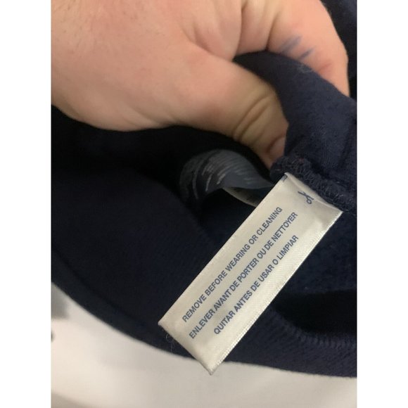 Tommy Hilfiger XS Girls Navy Knit Cardigan Sweater - Picture 4 of 6